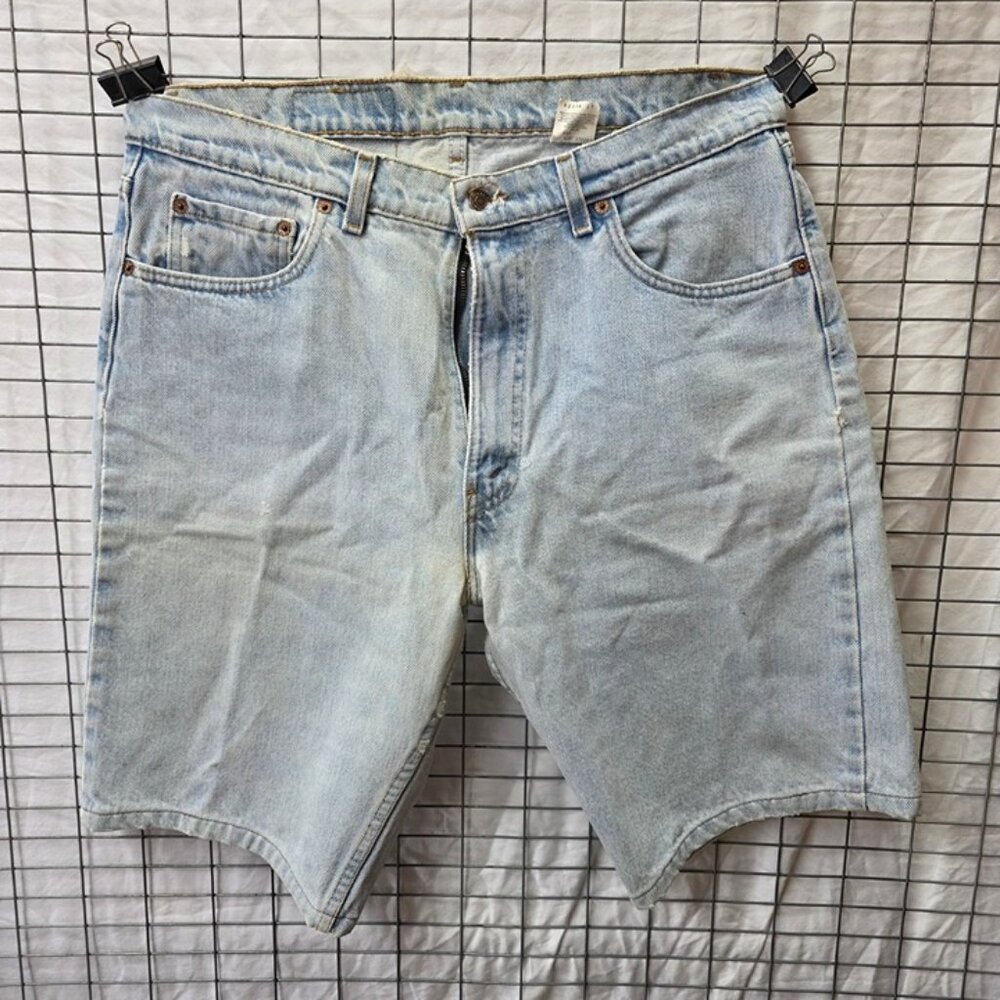 Vintage Levis 505 Denim Shorts 36 USA Made